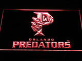 Orlando Predators LED Neon Sign Electrical - Red - TheLedHeroes