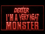 FREE Dexter Morgan Neat Monster LED Sign - Red - TheLedHeroes