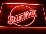 FREE Blue Moon LED Sign - Red - TheLedHeroes