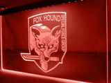 Metal Gear Solid Wolf LED Neon Sign USB - Red - TheLedHeroes