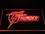 Sydney Thunder LED Neon Sign USB - Red - TheLedHeroes