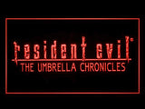 Resident Evil The Umbrella Chronicles LED Neon Sign USB - Red - TheLedHeroes