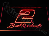 FREE Brad Keselowski 2 LED Sign - Red - TheLedHeroes
