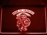 Sons of Anarchy LED Neon Sign Electrical - Red - TheLedHeroes