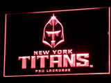 New York Titans LED Neon Sign USB - Yellow - TheLedHeroes