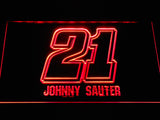 Johnny Sauter LED Sign - Red - TheLedHeroes