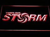 Tampa Bay Storm LED Neon Sign Electrical - Red - TheLedHeroes
