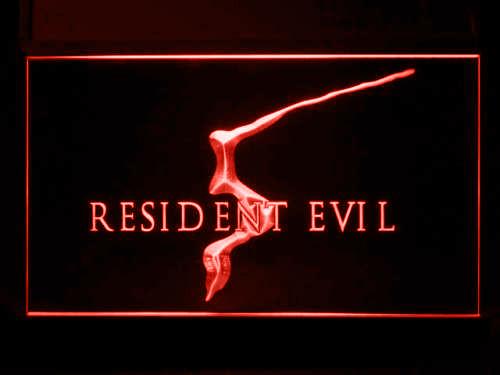 Resident Evil 5 LED Neon Sign USB - Red - TheLedHeroes
