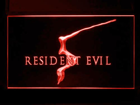 Resident Evil 5 LED Neon Sign USB - Red - TheLedHeroes