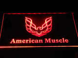 American Muscle Cars 2 LED Neon Sign Electrical - Red - TheLedHeroes