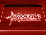 Rockstar Energy Drink LED Neon Sign Electrical - Red - TheLedHeroes