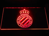 FREE RCD Espanyol LED Sign - Red - TheLedHeroes