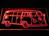 Volkswagen EuroVan LED Neon Sign Electrical - Red - TheLedHeroes