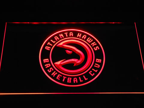 Atlanta Hawks 2 LED Sign - Red - TheLedHeroes