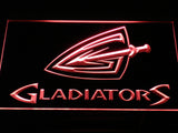 Cleveland Gladiators LED Sign - Red - TheLedHeroes
