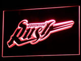 Edmonton Rush LED Neon Sign Electrical - Green - TheLedHeroes