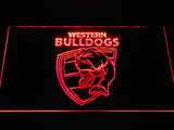 Western Bulldogs LED Sign - Red - TheLedHeroes