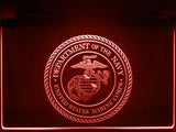 United States Marine Corps LED Neon Sign Electrical - Red - TheLedHeroes