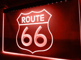 Route 66 Mother Road LED Neon Sign Electrical - Red - TheLedHeroes