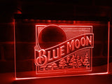 Blue Moon (2) LED Neon Sign Electrical - Red - TheLedHeroes