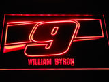 FREE William Byron LED Sign - Red - TheLedHeroes
