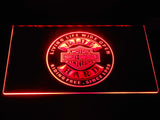 Harley Davidson Badge LED Neon Sign USB - Yellow - TheLedHeroes