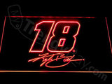 Kyle Busch LED Neon Sign Electrical - Red - TheLedHeroes