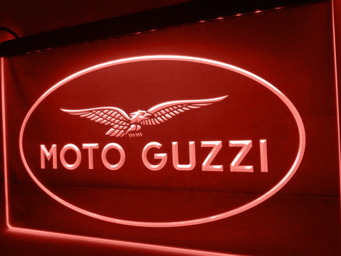 Moto Guzzi Motorcycle LED Neon Sign USB -  - TheLedHeroes