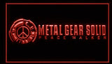 Metal Gear Solid Peace Walker LED Neon Sign USB - Red - TheLedHeroes