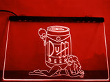 FREE Duff (2) LED Sign - Red - TheLedHeroes