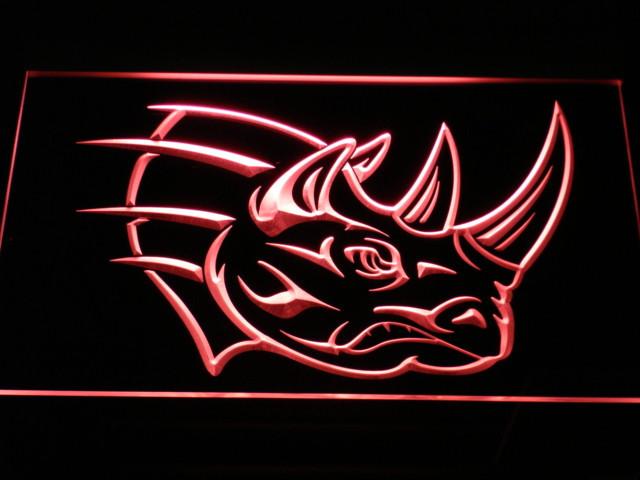 Grand Rapids Rampage 2 LED Neon Sign Electrical - Red - TheLedHeroes