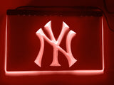 New York Yankees (10) LED Neon Sign USB - Red - TheLedHeroes