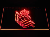 Real Sociedad LED Neon Sign USB - Red - TheLedHeroes