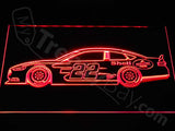 Joey Logano LED Sign - Red - TheLedHeroes