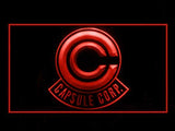 Dragon Ball Z Capsule Corp. LED Neon Sign Electrical - Red - TheLedHeroes