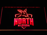 North Melbourne Football Club LED Neon Sign Electrical - Red - TheLedHeroes