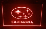Subaru LED Neon Sign USB - Red - TheLedHeroes