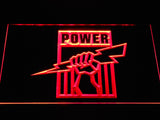 Port Adelaide Football Club LED Neon Sign USB - Red - TheLedHeroes