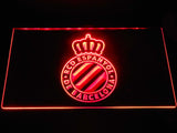 RCD Espanyol LED Neon Sign USB - Red - TheLedHeroes