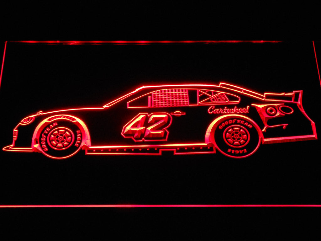 Kyle Larson 2 LED Neon Sign Electrical - Red - TheLedHeroes