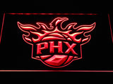 Phoenix Suns 2 LED Neon Sign Electrical - Red - TheLedHeroes