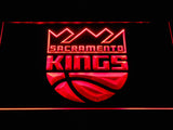 Sacramento Kings 2 LED Neon Sign USB - Red - TheLedHeroes