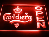 FREE Carlsberg Open LED Sign - Red - TheLedHeroes