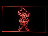 Dragon Ball Z GT Super Saiya Son Goku LED Neon Sign Electrical - Red - TheLedHeroes