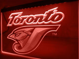 Toronto Blue Jays (4) LED Neon Sign Electrical - Red - TheLedHeroes