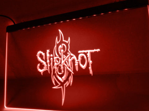 Slipknot Band Logo Rock n Roll LED Neon Sign USB -  - TheLedHeroes