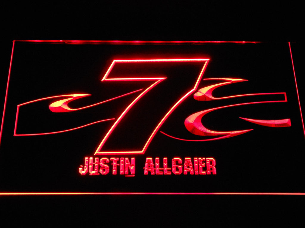 Justin Allgaier LED Neon Sign USB -  - TheLedHeroes