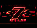 Justin Allgaier LED Neon Sign USB -  - TheLedHeroes