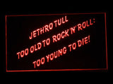 Jethro Tull (2) LED Neon Sign USB - Red - TheLedHeroes