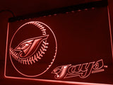 Toronto Blue Jays (2) LED Neon Sign USB - Red - TheLedHeroes